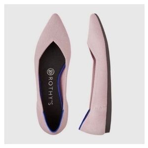 Rothy’s petal pink retired color flats size 6.5